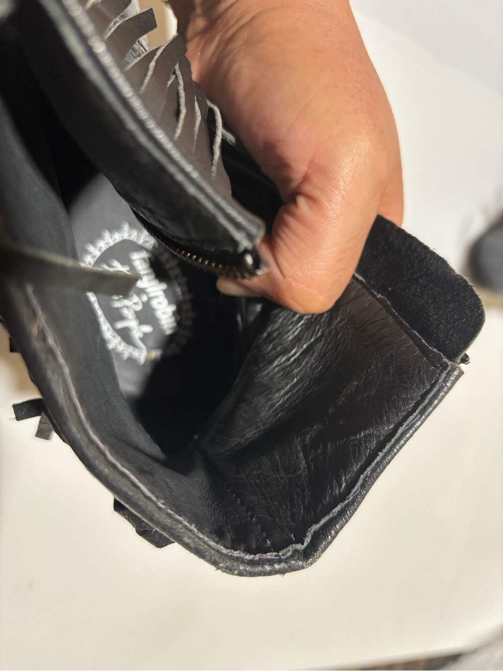Free People Black Fringe Ankle Boots - Picture 6 of 11